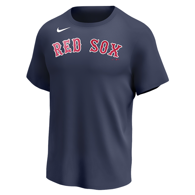 Red Sox MLB Adult League Team Jerseys - Official Nike MLB Wordmark Poly Tees - N223 Red Sox MLB Adult League Team Jerseys - Official Nike MLB Wordmark Poly Tees - N223